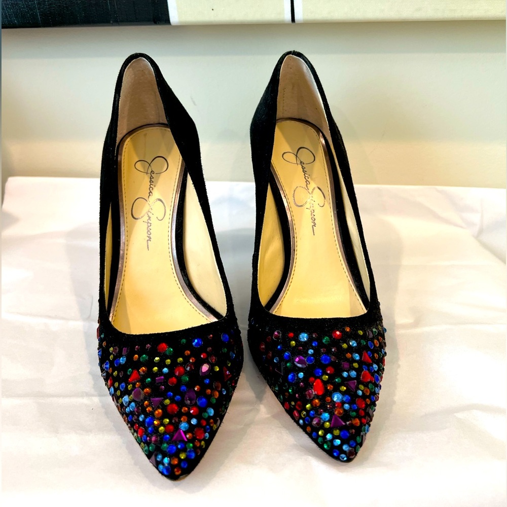 Velvet Black Jessica Simpson high heels 👠